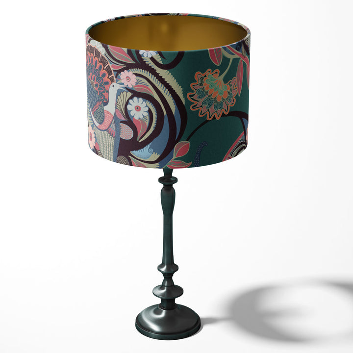 Phoenix Fern Drum Lampshade