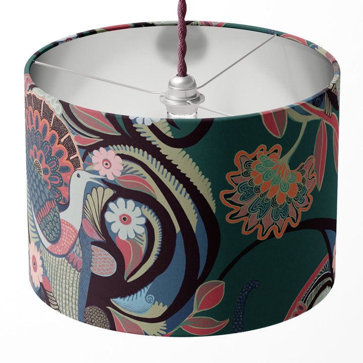 Phoenix Fern Drum Lampshade