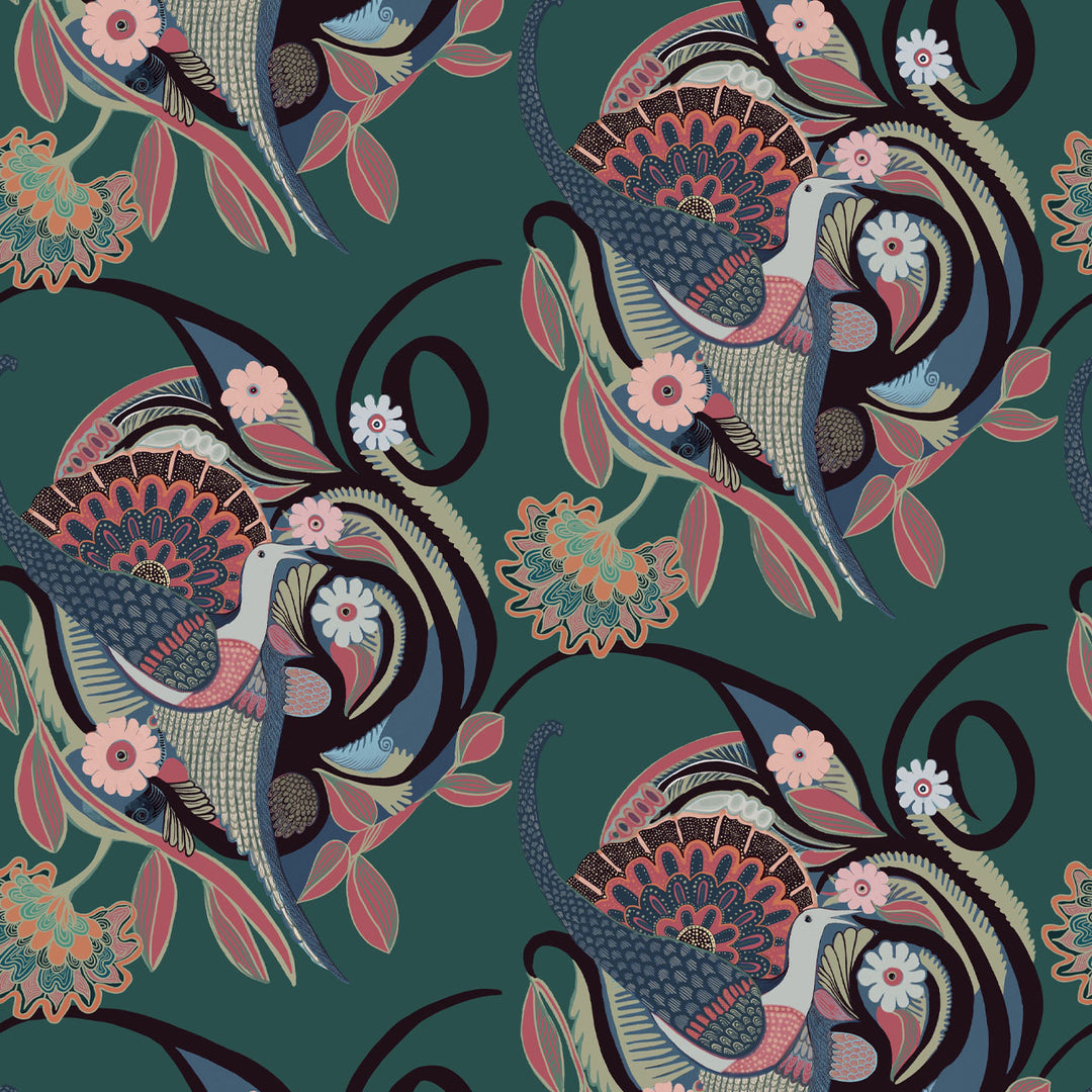 Phoenix Fern Wallpaper