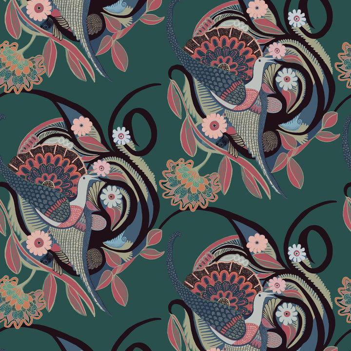 Phoenix Fern Wallpaper