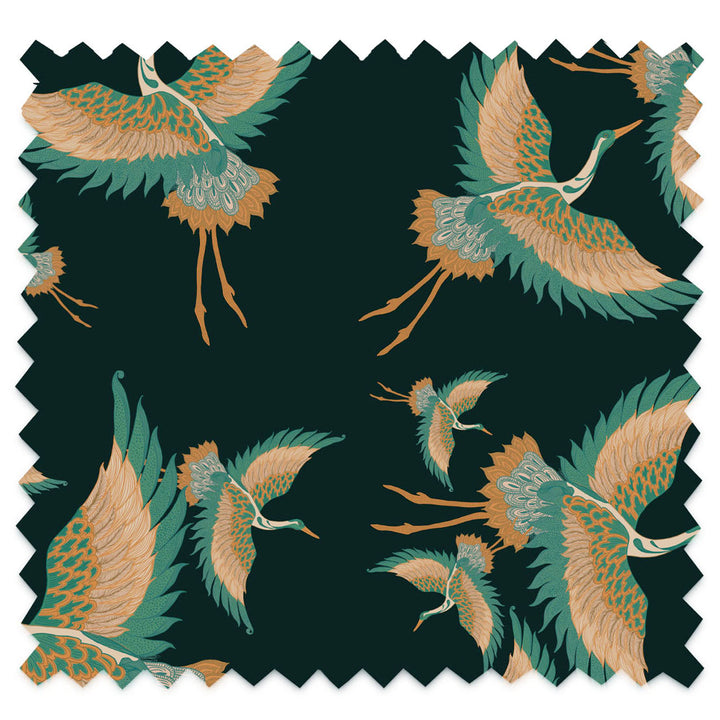 Pachamama Forest Velvet Fabric Sample