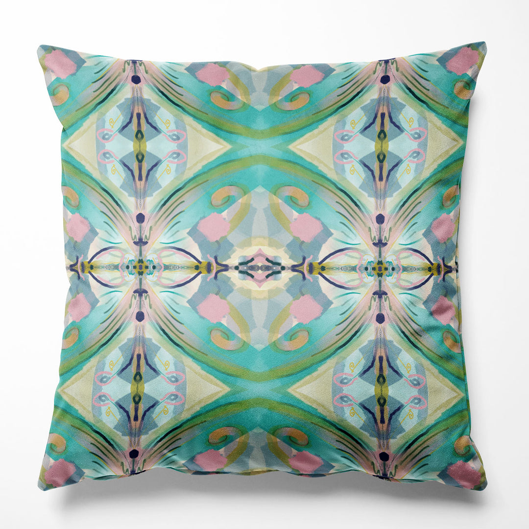 Franny Sorbet Velvet Cushion
