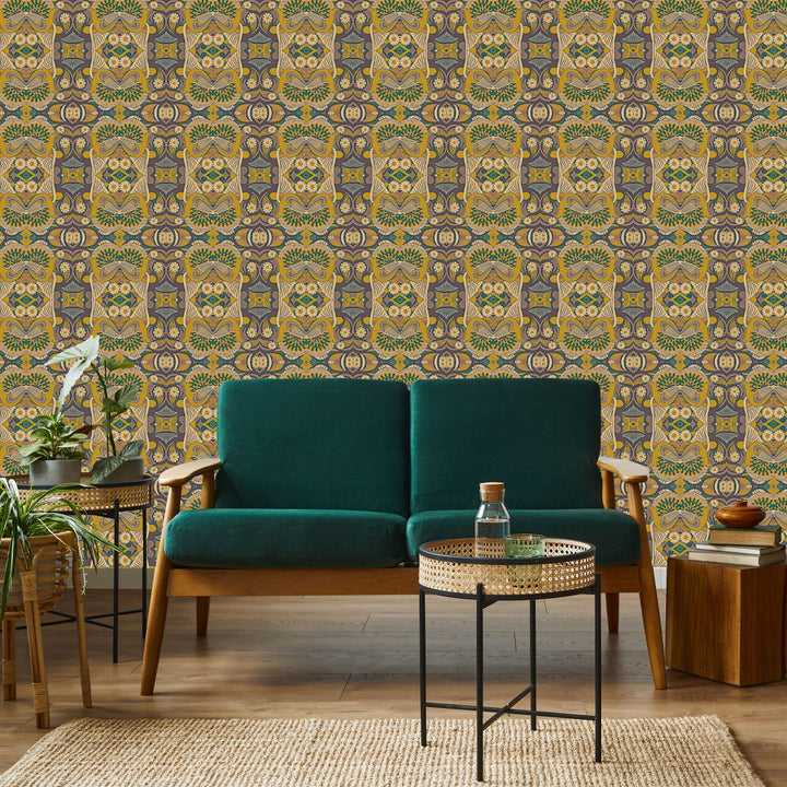 Esprit Mustard Wallpaper
