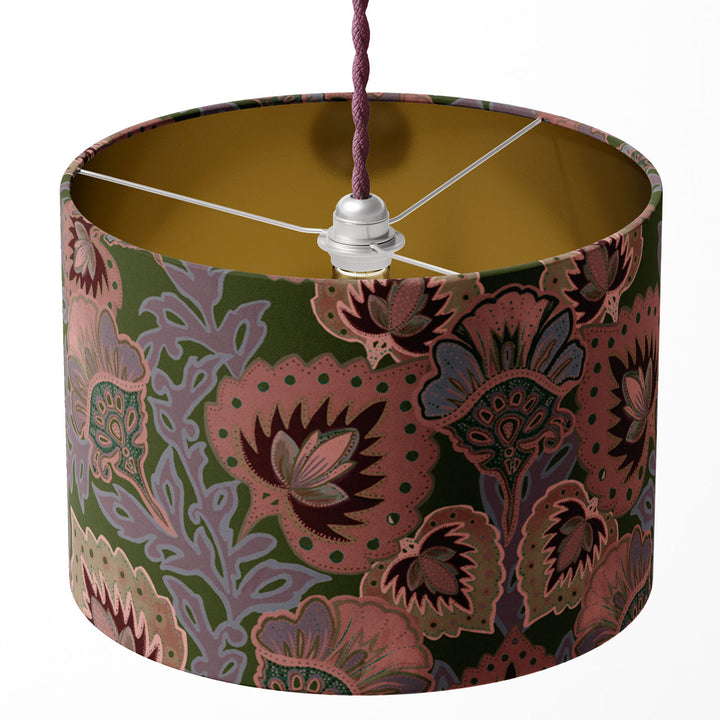 Garden of India Grass Drum Lampshade