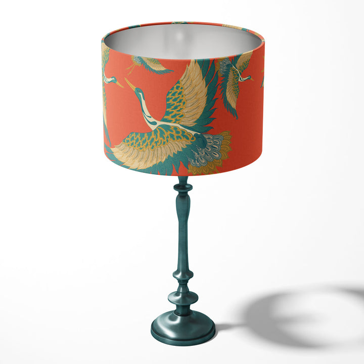 Pachamama Coral Drum Lampshade