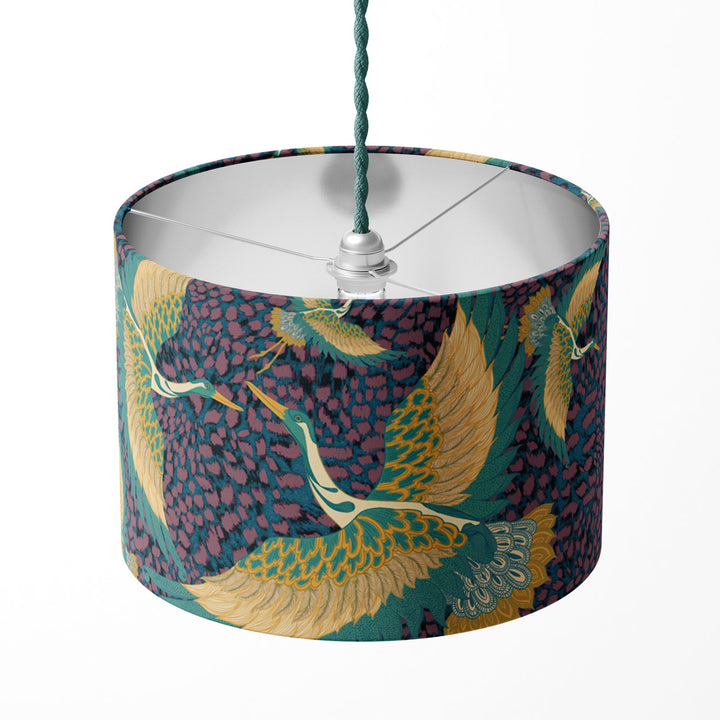 Pachamama Berry Drum Lampshade