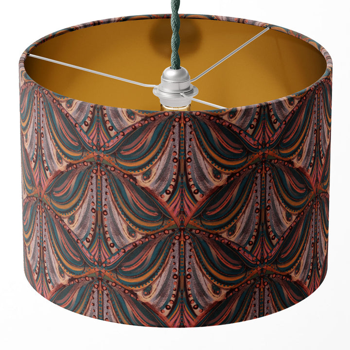 Mumbai Deco Cinnamon Drum Lampshade
