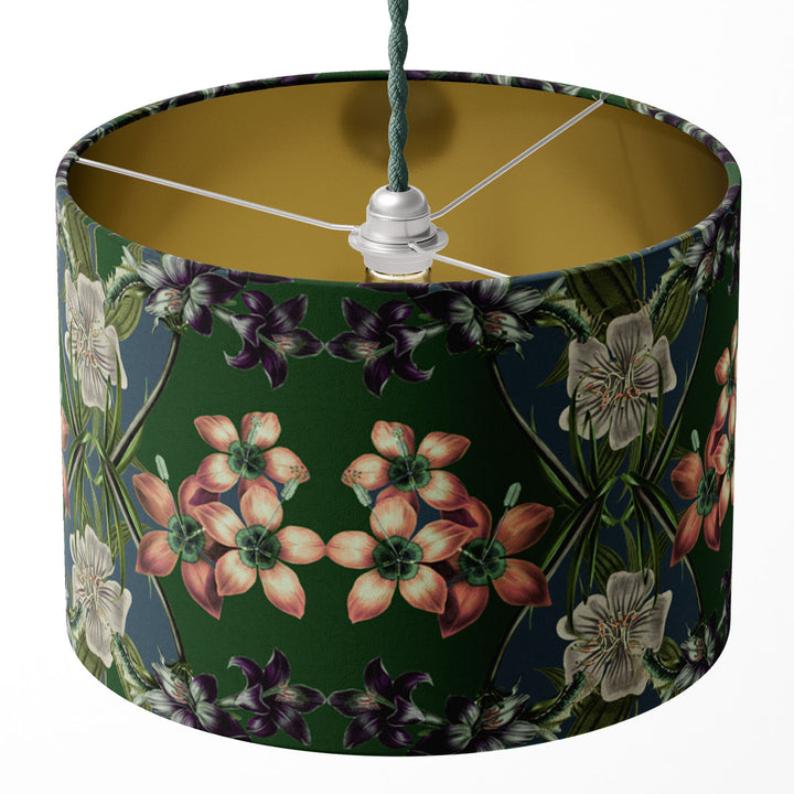 Hampi Pine Drum Lampshade