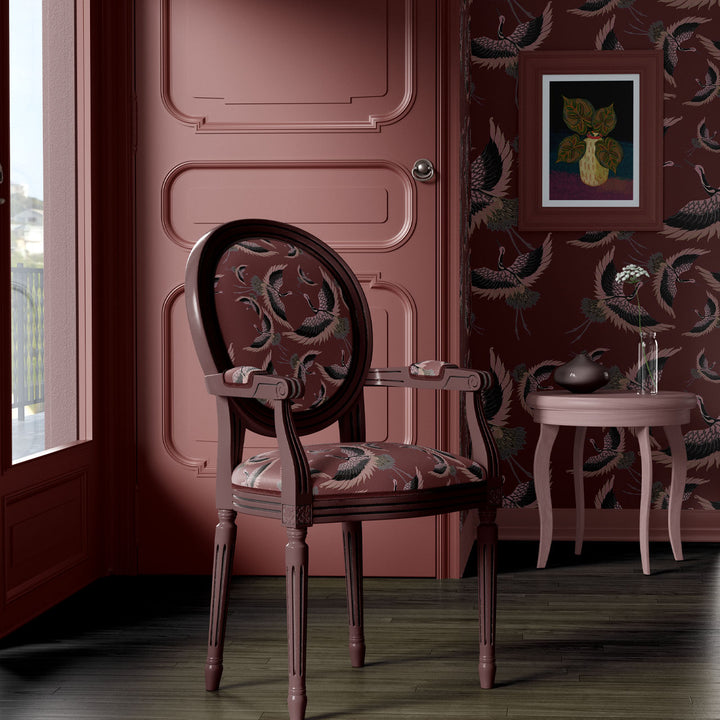 Pachamama Mahogany Wallpaper