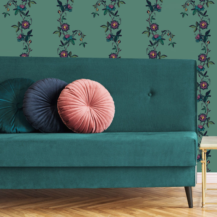Passion Flower Leaf Wallpaper