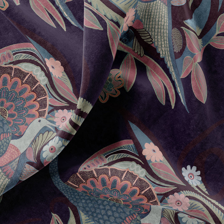 Phoenix Ink Velvet Fabric
