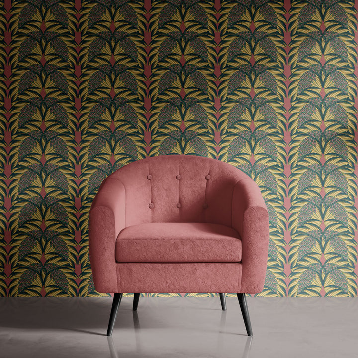 Plume Rose Wallpaper