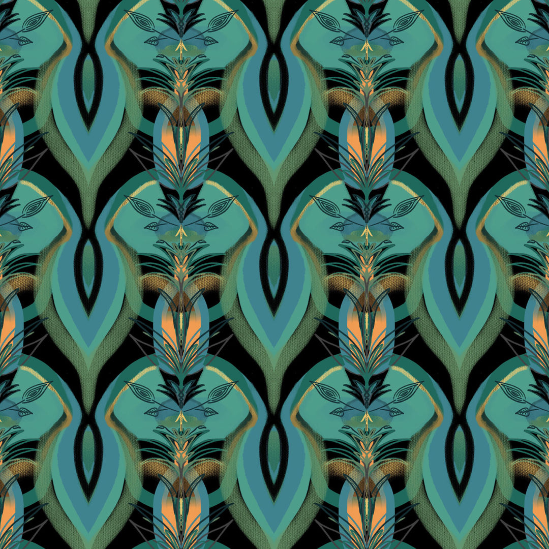 Soltar Ink Velvet Fabric