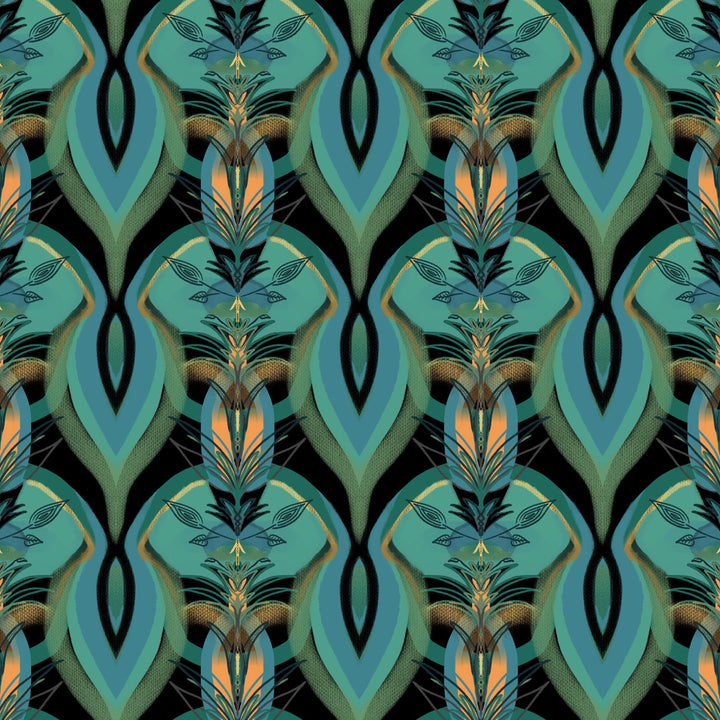Soltar Ink Velvet Fabric