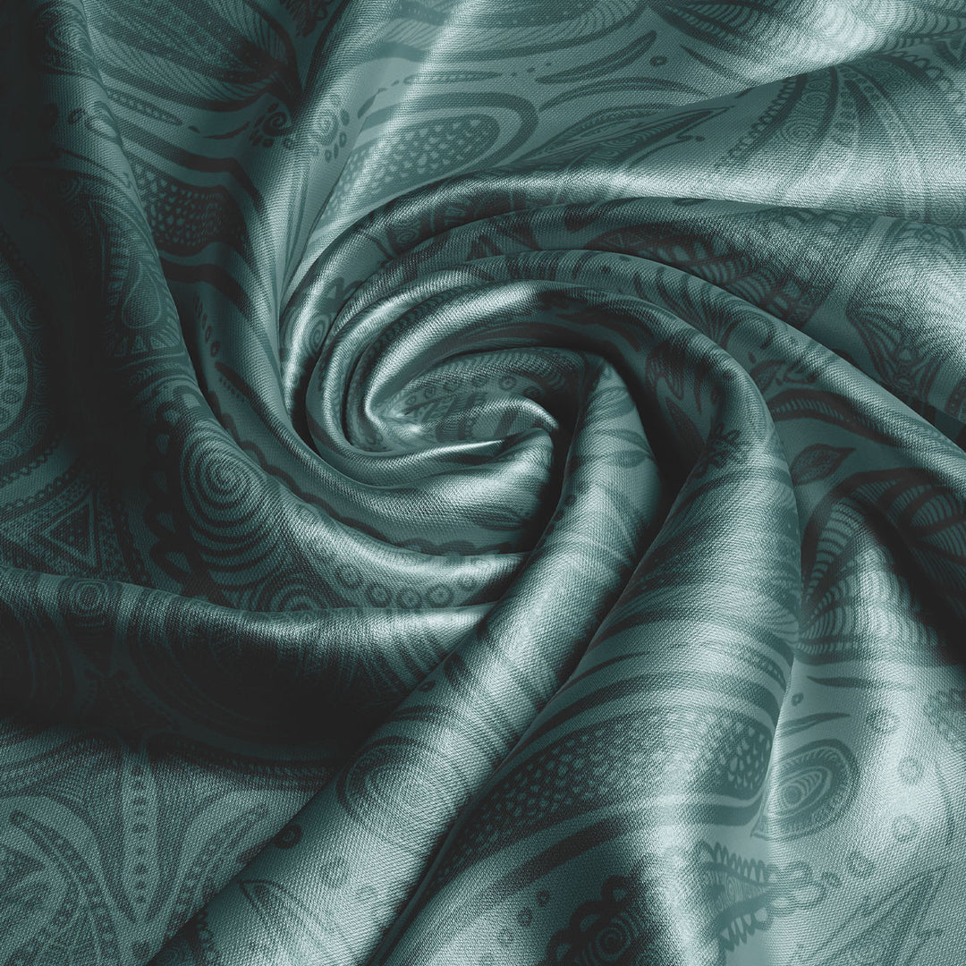 Margaux Teal Velvet Fabric