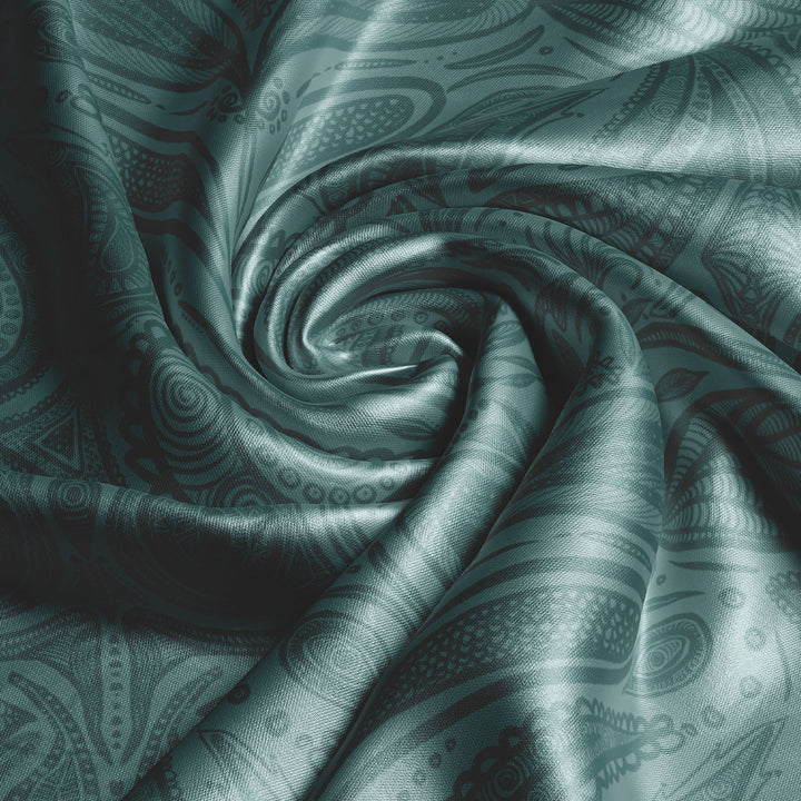 Margaux Teal Velvet Fabric