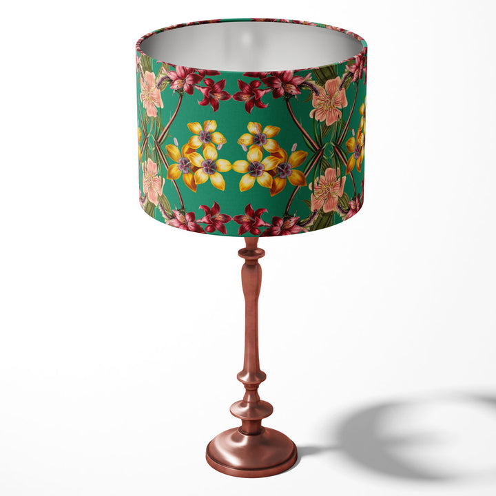 Hampi Emerald Drum Lampshade