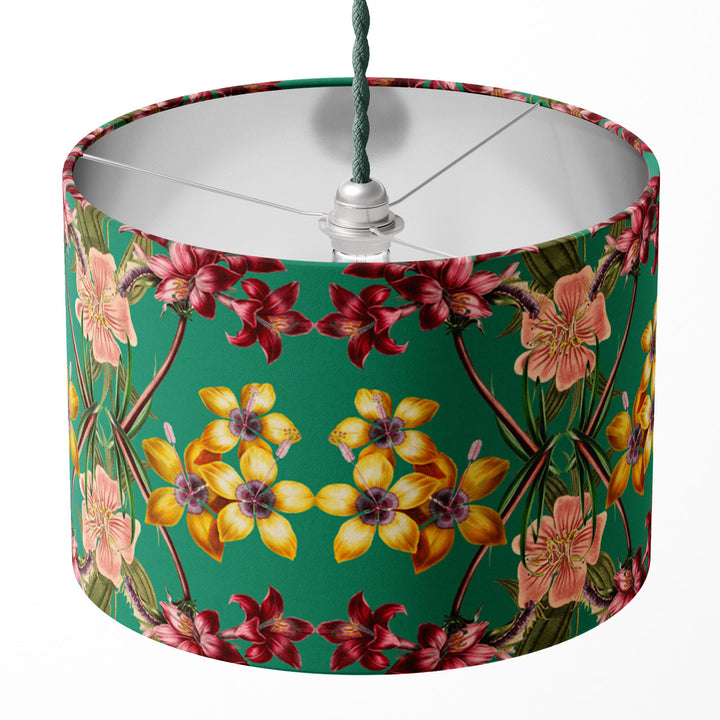 Hampi Emerald Drum Lampshade