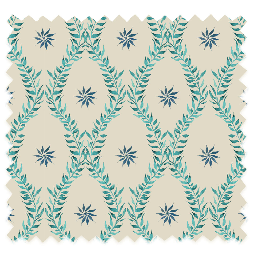 Belle Teal Recycled Velvet