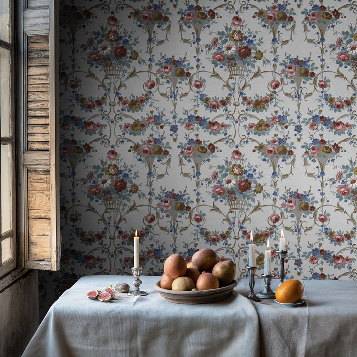 Bouquet Claret Wallpaper