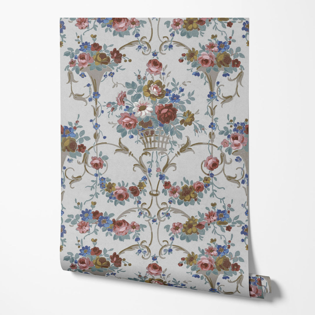 Bouquet Claret Wallpaper