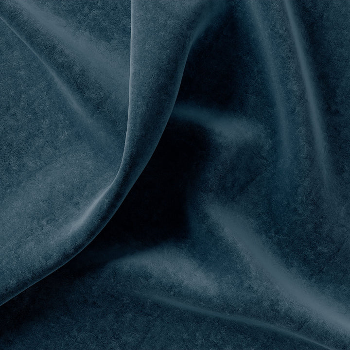 Plain Eco Recycled Velvet Indigo