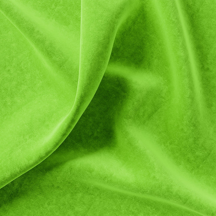 Plain Eco Recycled Velvet Lime