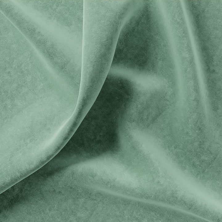Plain Eco Recycled Velvet Sea Green