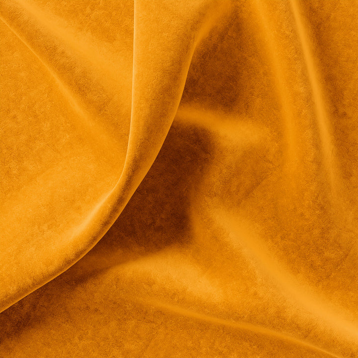 Plain Eco Recycled Velvet Tangerine