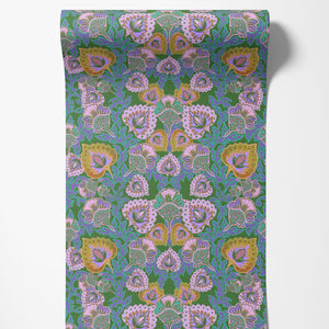 Garden of India Clover Wallpaper