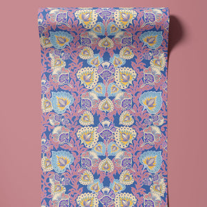 Garden of India Wedgewood Wallpaper