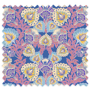 Garden of India Wedgewood Velvet Fabric Sample