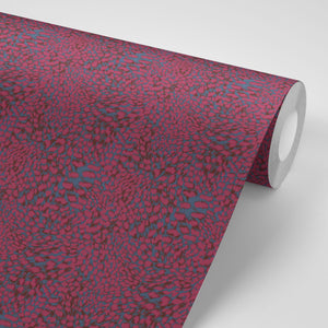 Leopard Magenta Crush Wallpaper Sample