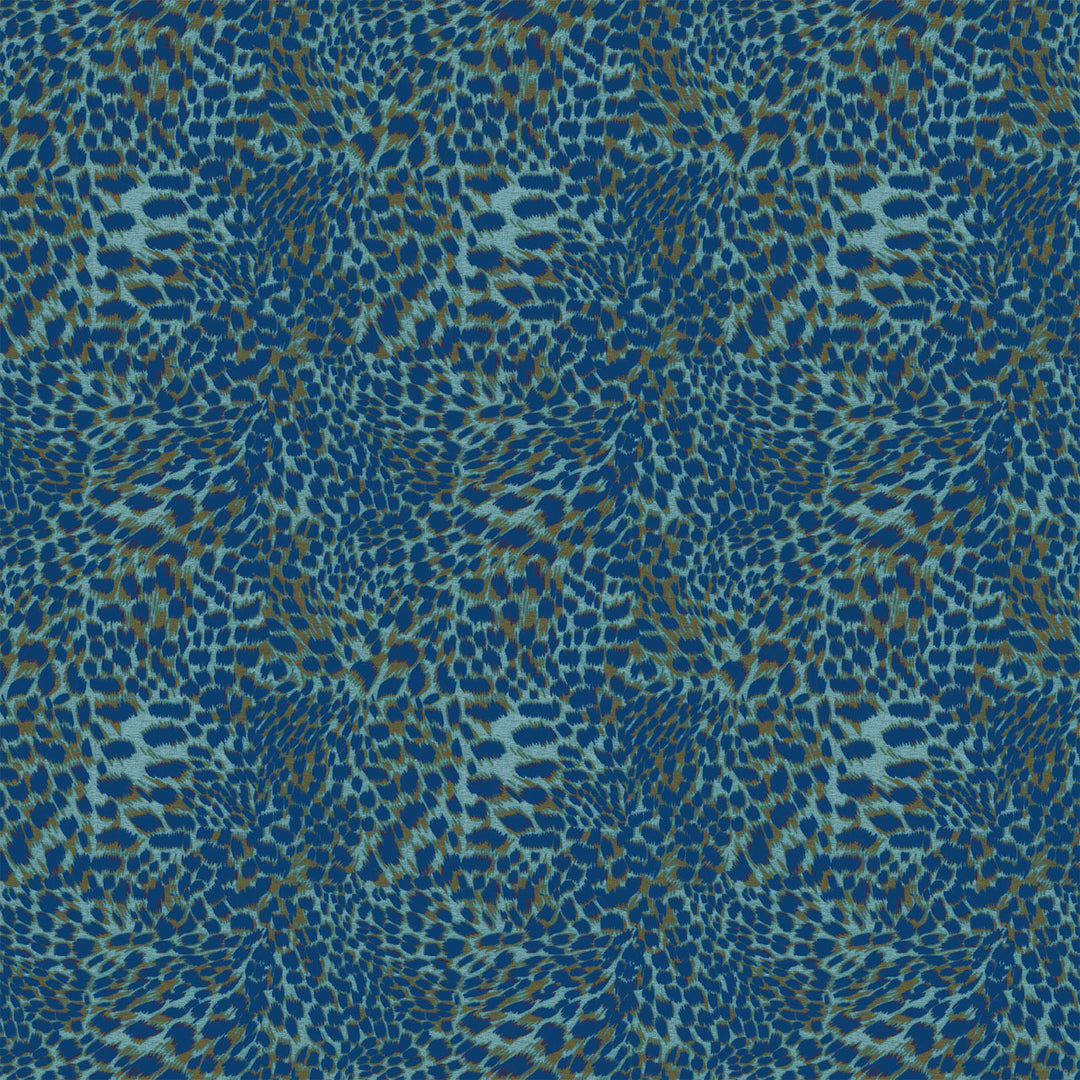 Leopard Blueberry Crush Wallpaper