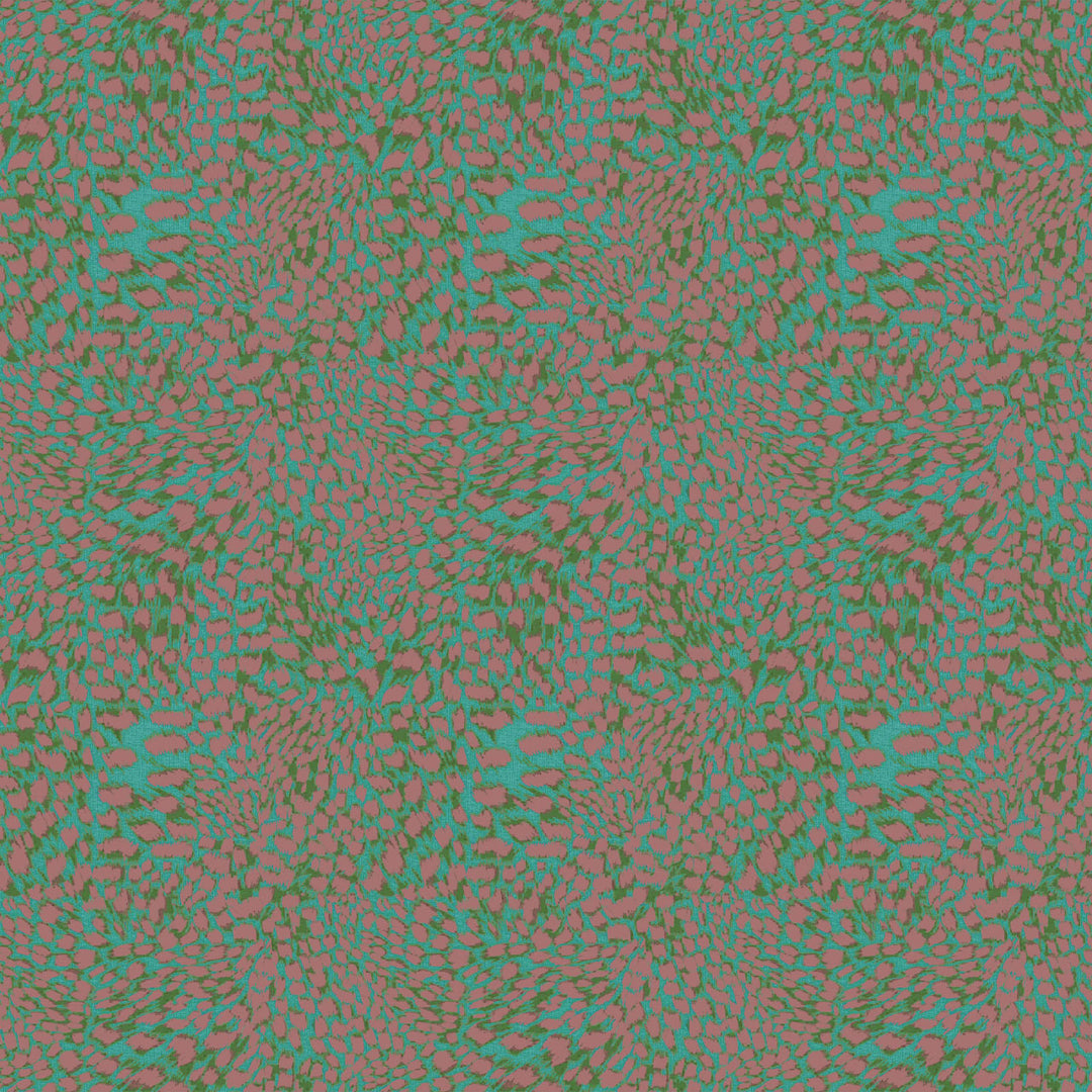 Leopard Peppermint Cream Wallpaper Sample