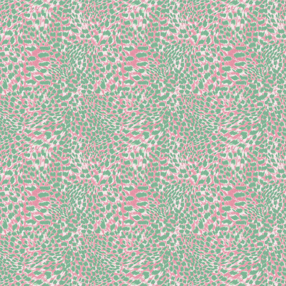 Leopard Pink Sorbet Velvet Cushion