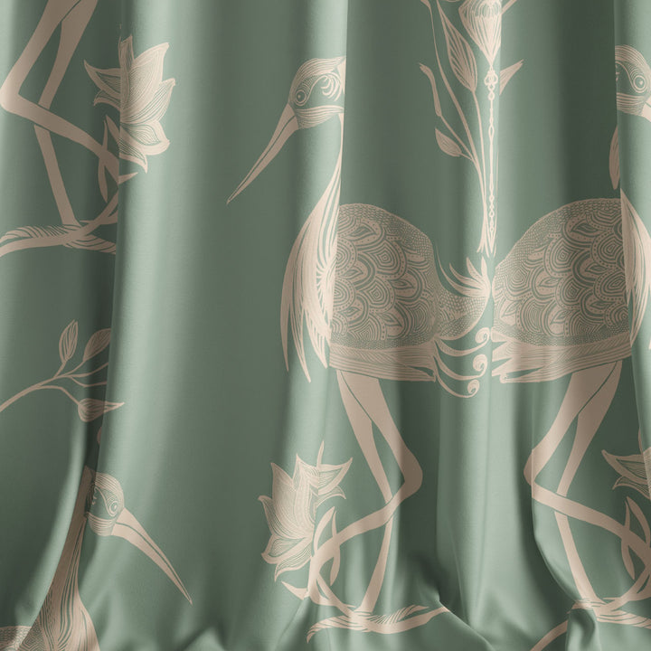 Lotus Mint Recycled Velvet