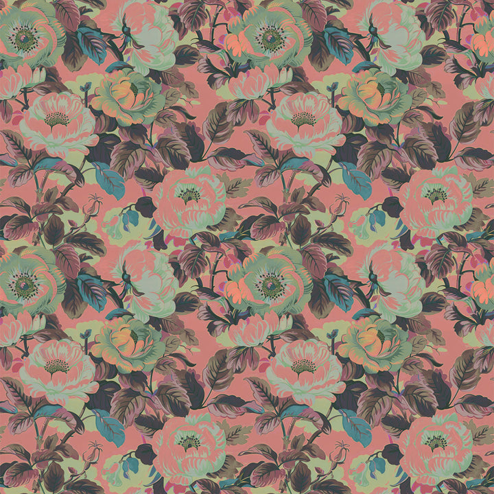 Rococo Roses Posy Wallpaper Sample