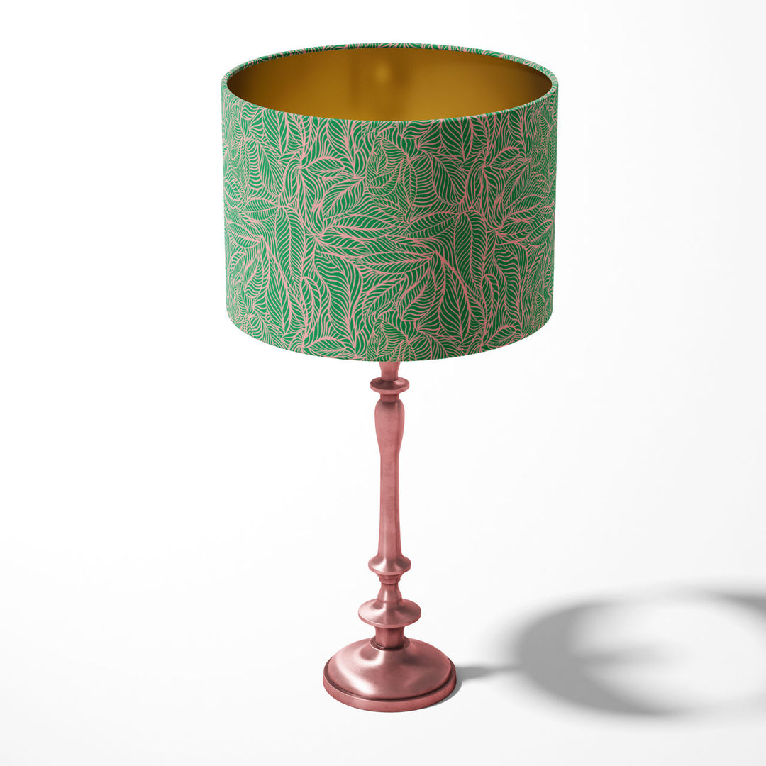 Agnes Green and Pink Drum Lampshade