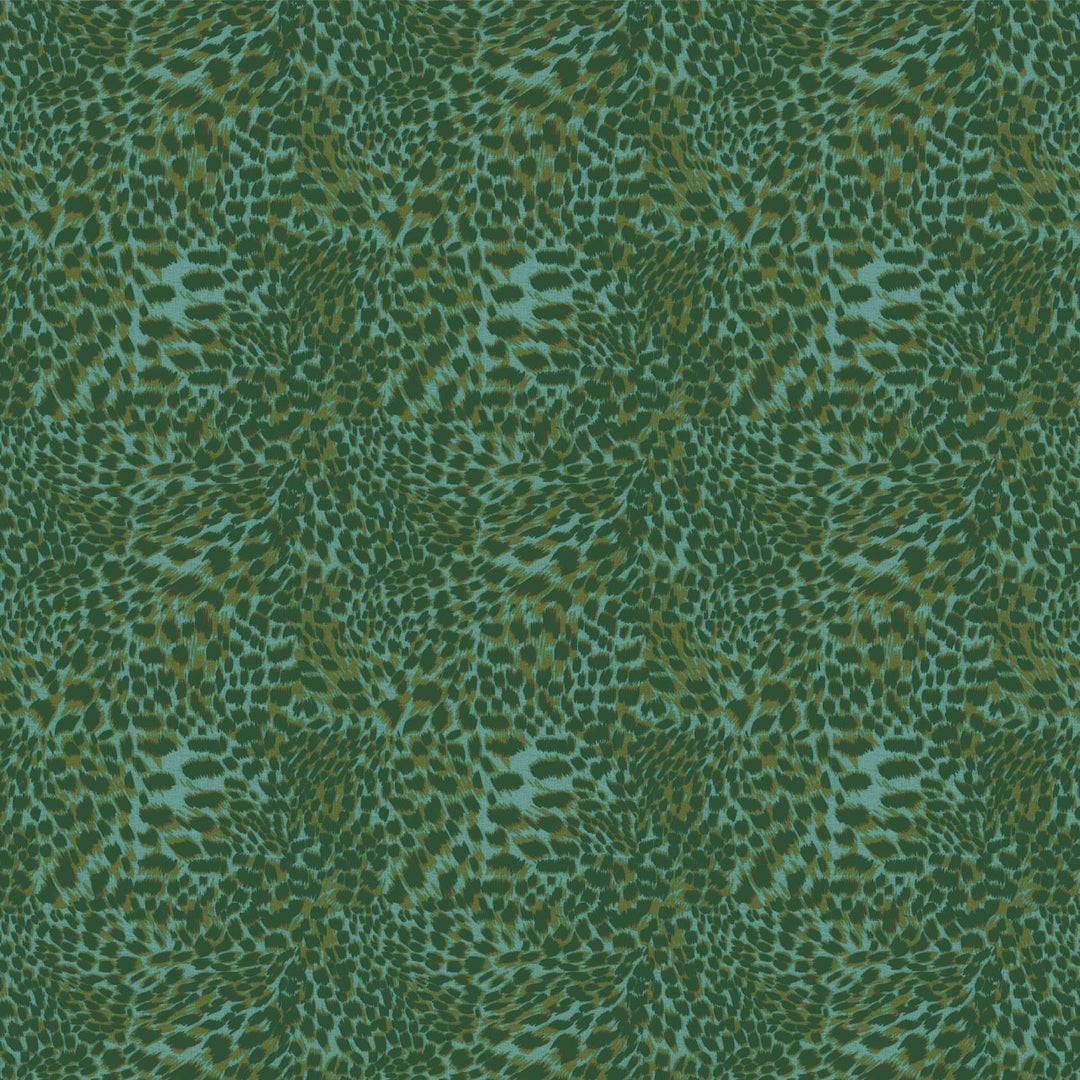 Leopard Apple Velvet Fabric