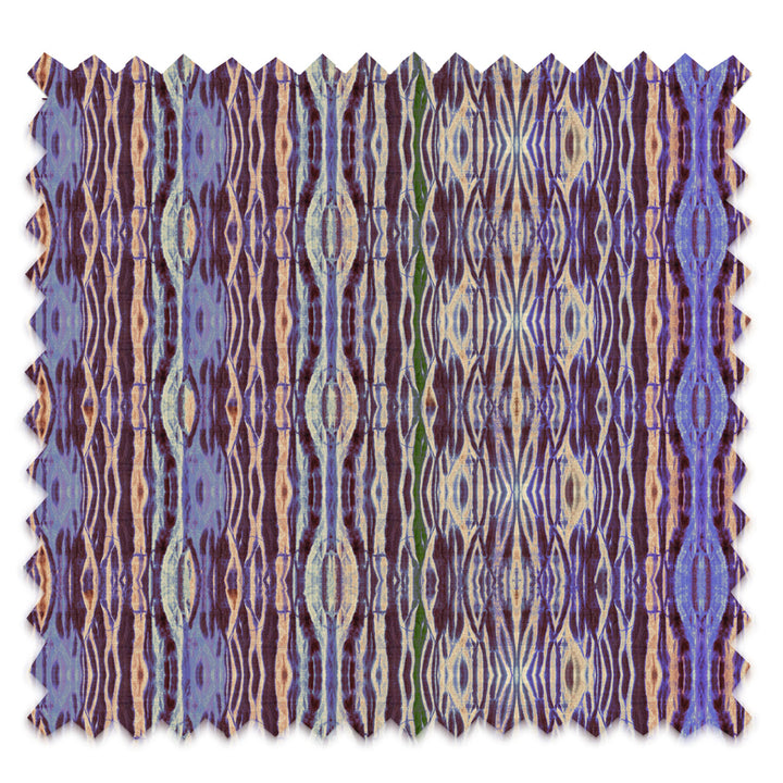 Plum Arashi Velvet Fabric Sample