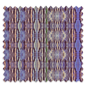 Plum Arashi Velvet Fabric