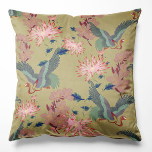 Blossom Dandelion Velvet Cushion