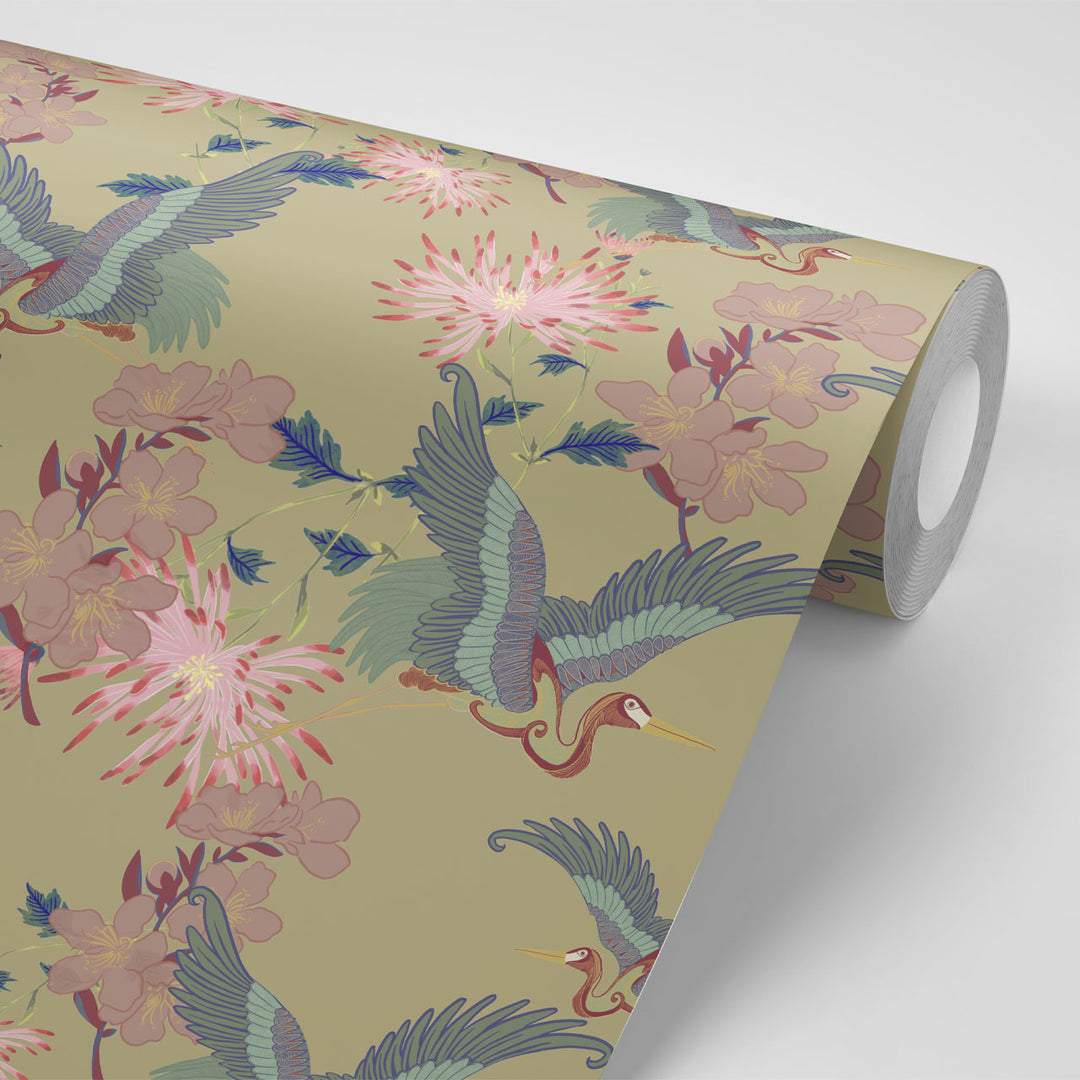 Blossom Dandelion Wallpaper Sample