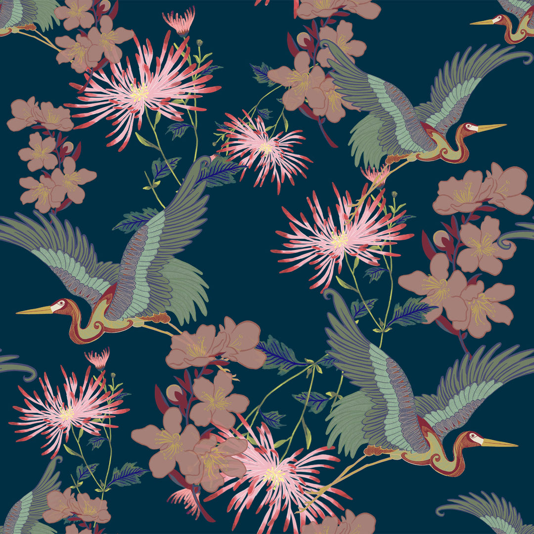 Blossom Midnight Wallpaper