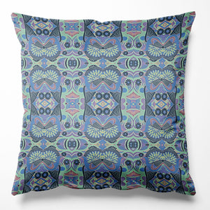 Esprit Violet Velvet Cushion
