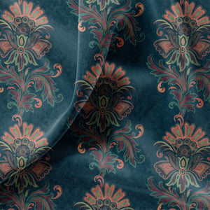 Fleur Midnight Velvet Sample