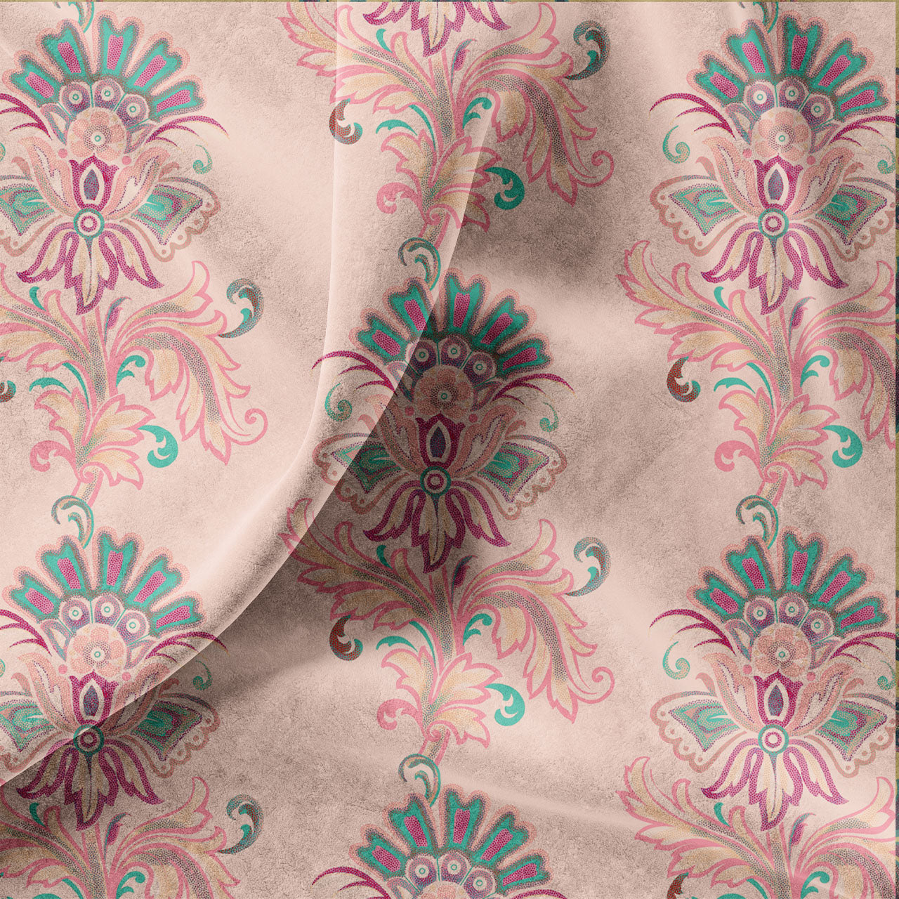 Fleur Powder Velvet Fabric