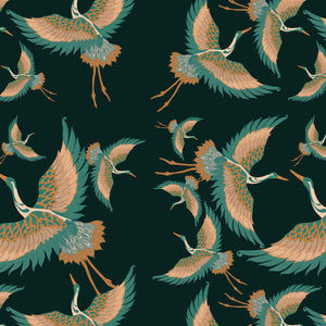 Pachamama Forest Velvet Fabric Sample