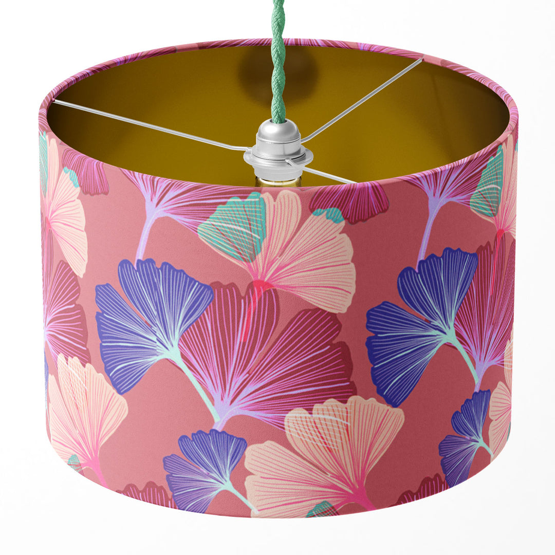 Ginkgo Candy Drum Lampshade